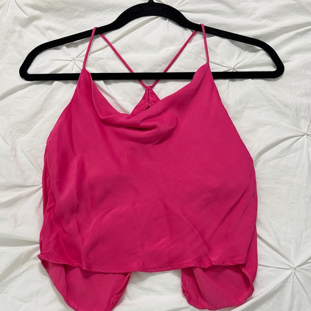 @ Zara Fuchsia Camisole Top